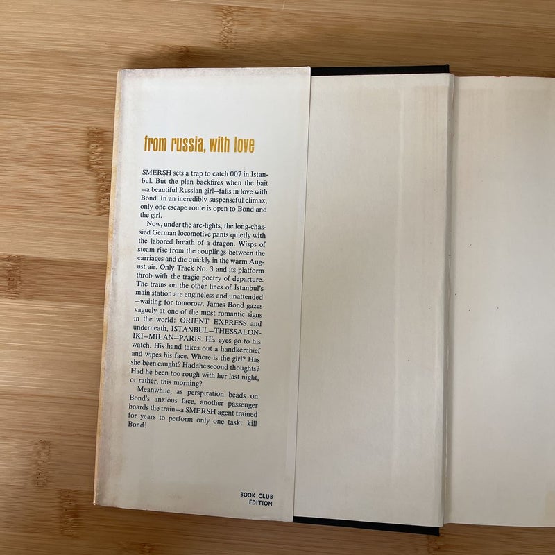 From Russia, With Love (First Book Club Edition)