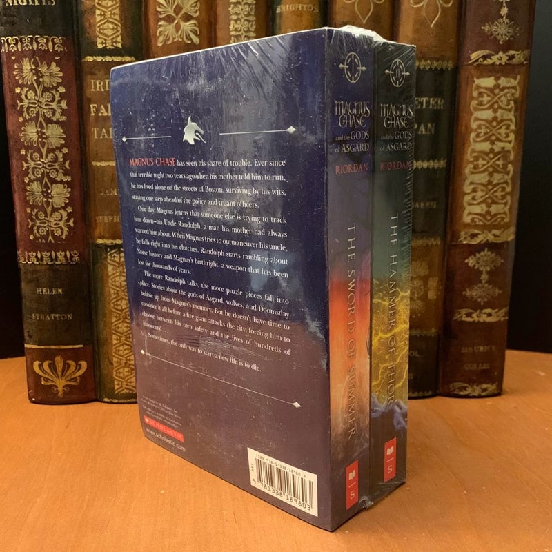 Magnus Chase 1 & 2 Pack: The Sword of Summer, The Hammer of Thor