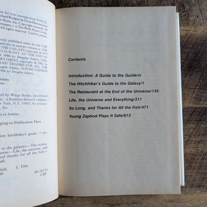 The More Than Complete Hitchhiker's Guide