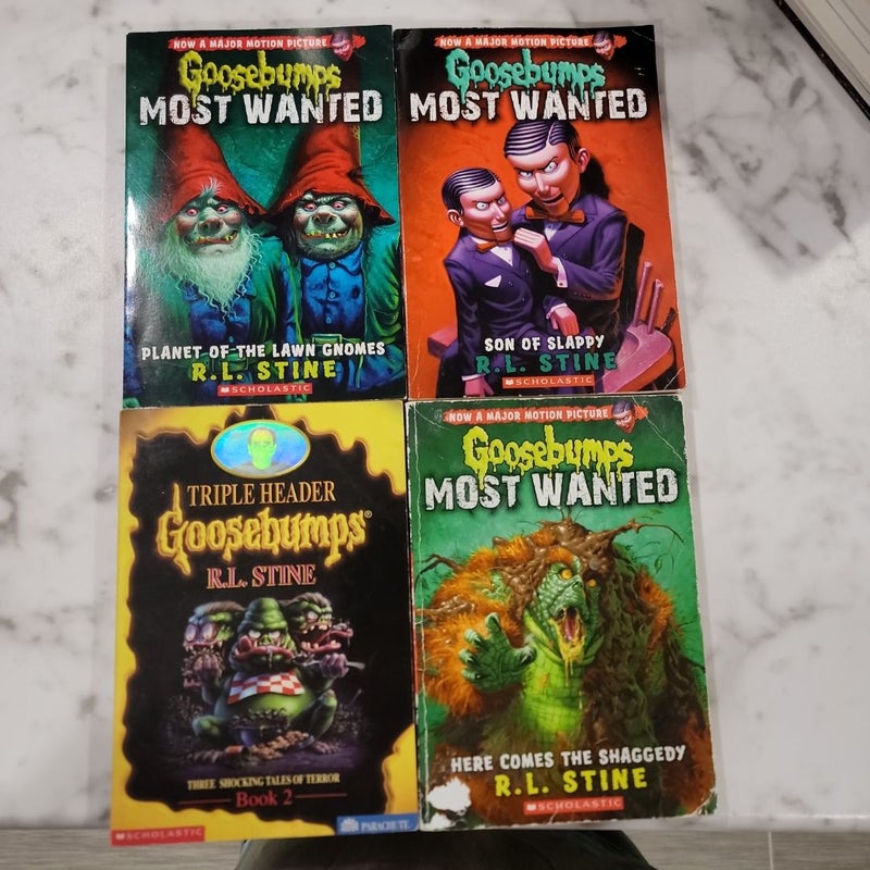 Goosebumps Bundle (4 Books)