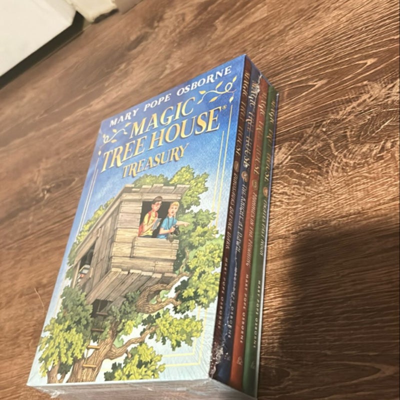 Magic Tree House 1-4 Treasury Boxed Set