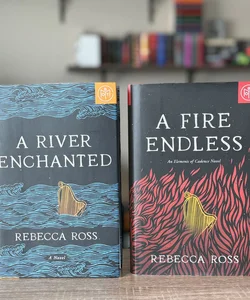 Hand signed, A River Enchanted & A Fire Endless 