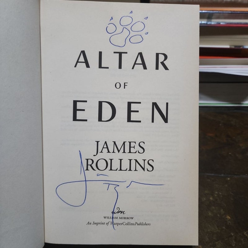 Altar of Eden ~ SIGNED 