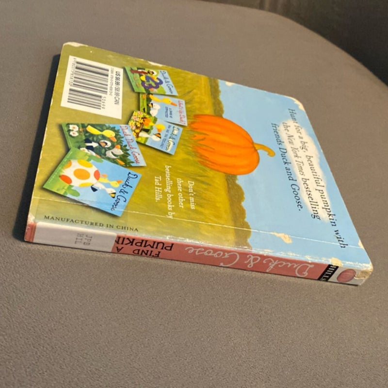Duck and Goose, Find a Pumpkin (Oversized Board Book)