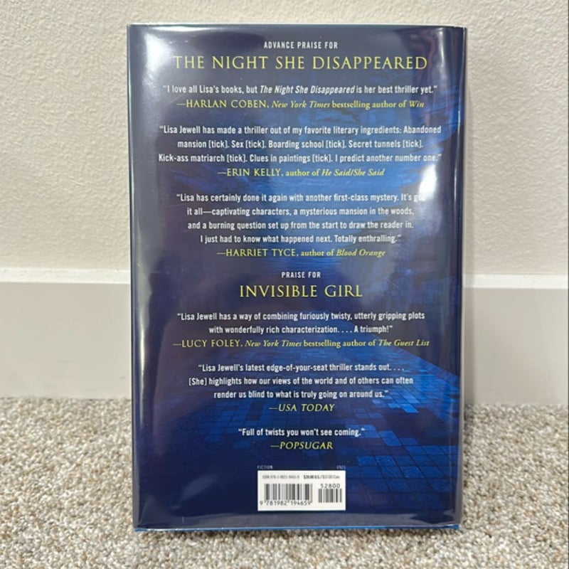 (Signed) The Night She Disappeared 