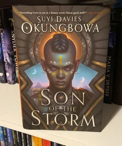 Son of the storm signed bookplate