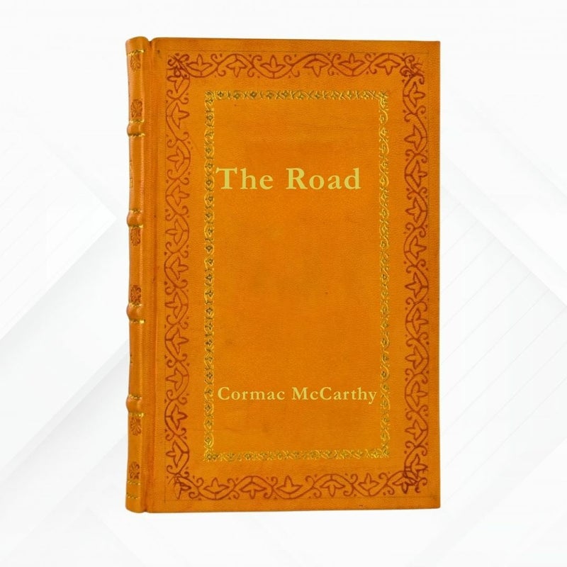 The Road by Cormac McCarthy Leather-bound