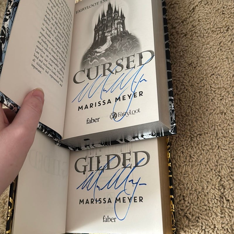 SIGNED Gilded and Cursed - Fairyloot