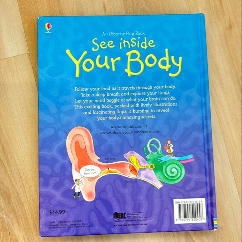 See Inside Your Body (over 50 flaps to lift!)