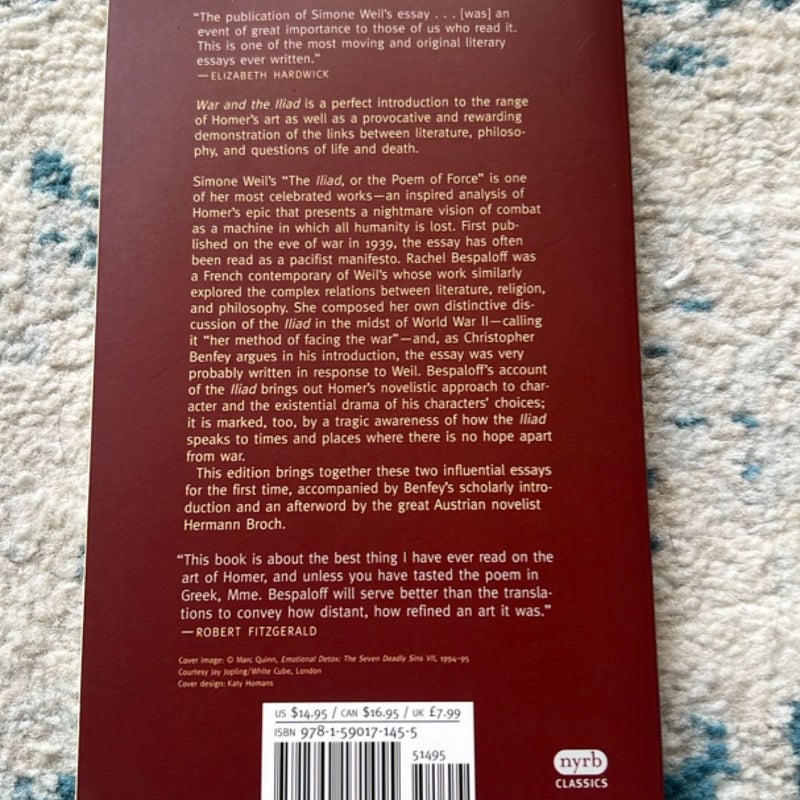 War and the Iliad