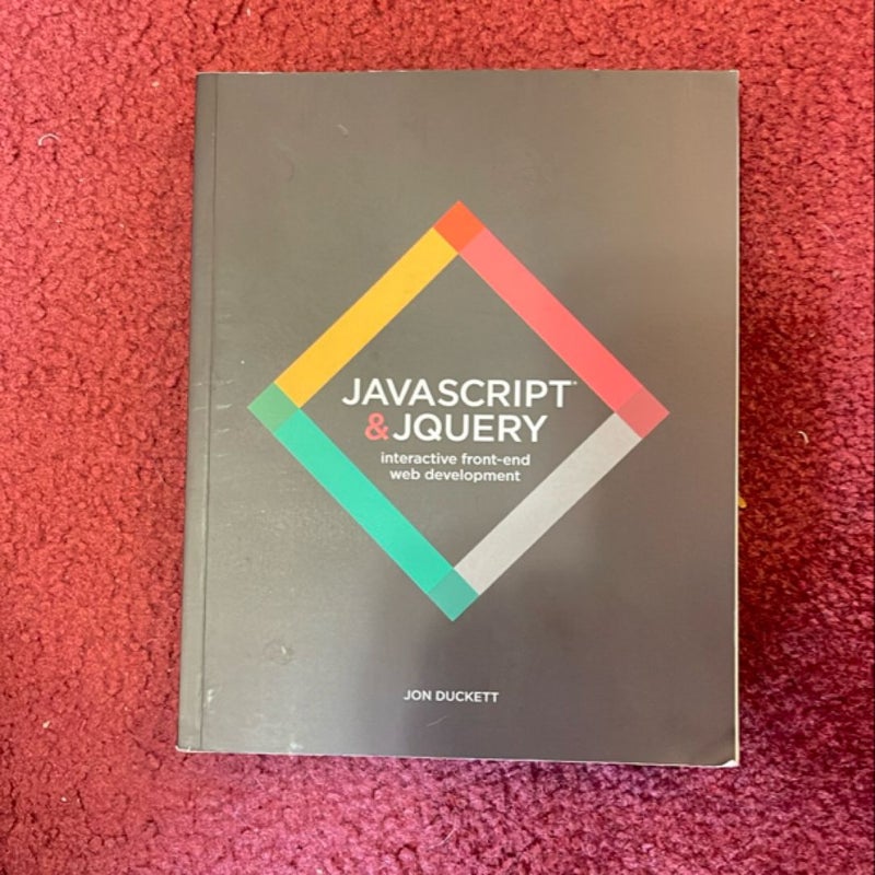 JavaScript and JQuery