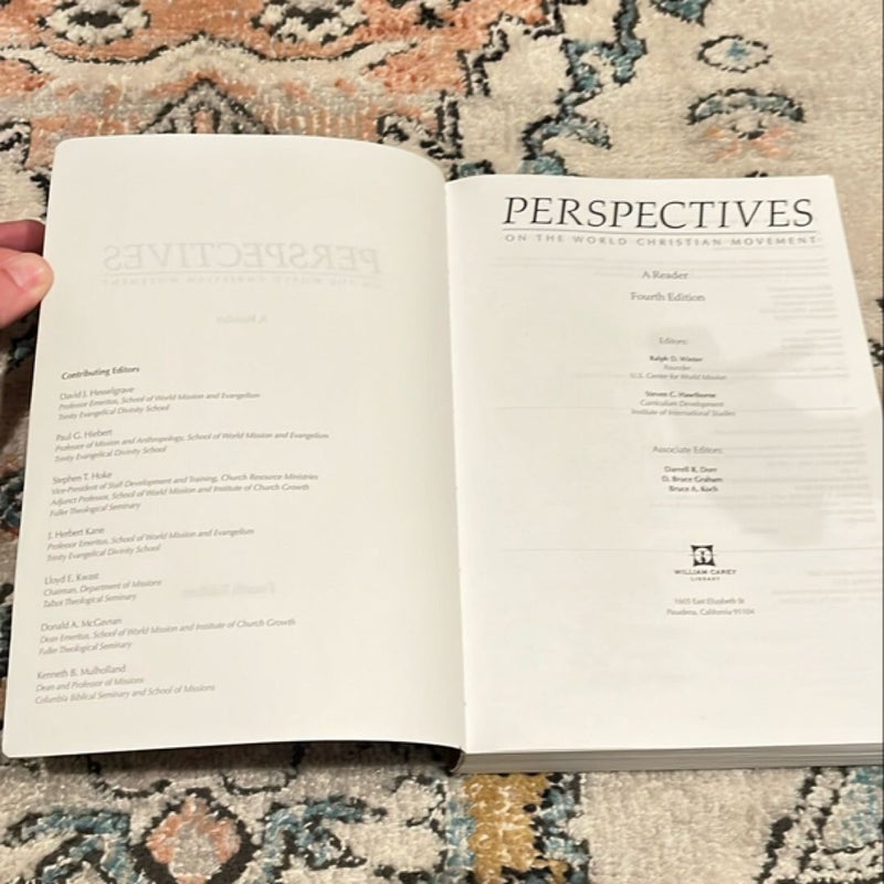 Perspectives on the World Christian Movement