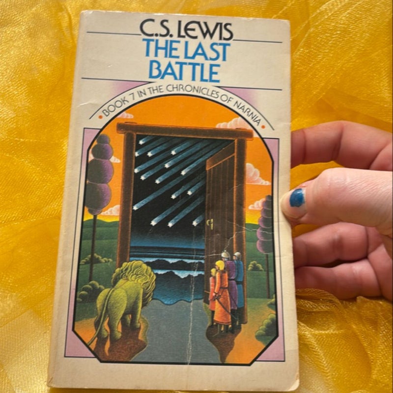 VINTAGE: The Last Battle Book 7 Chronicles of Narnia