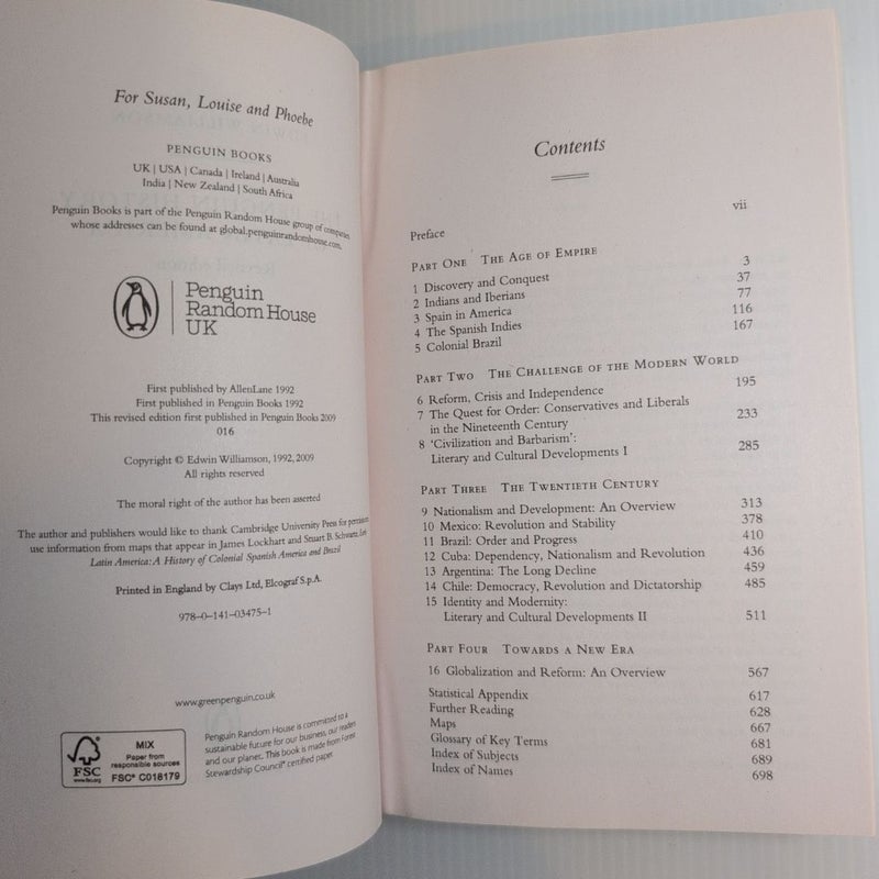 The Penguin History of Latin America