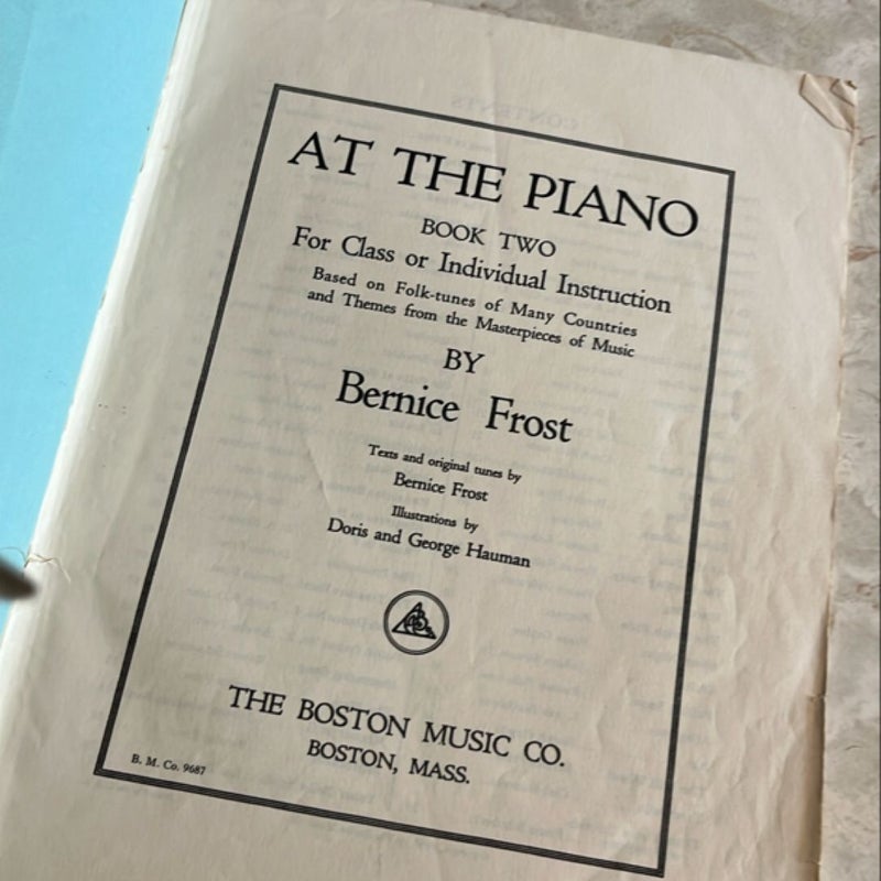 At the Piano Books 1 & 2