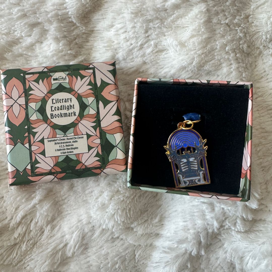 Literary Leadlight Bookmark