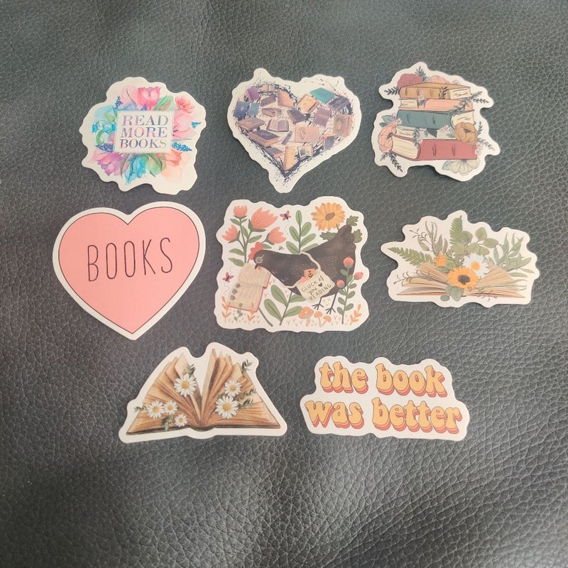 Book-themed Stickers 3