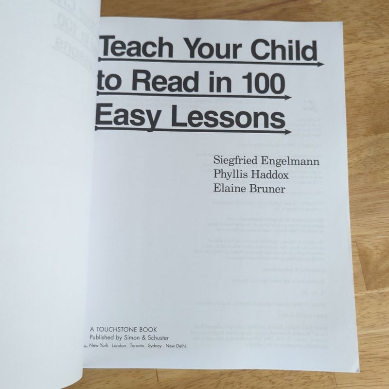 Teach Your Child to Read in 100 Easy Lessons