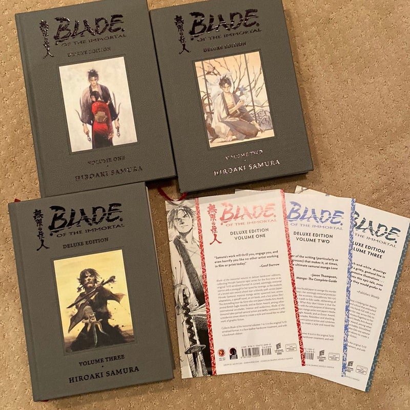 Blade of the Immortal Deluxe Volume 1-3