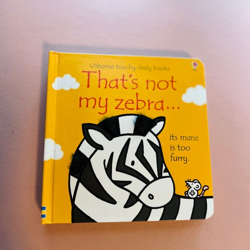 That's Not My Zebra... Board Book