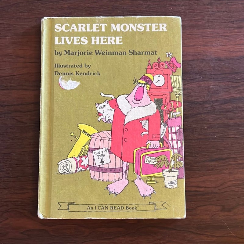 Scarlet Monster Lives Here