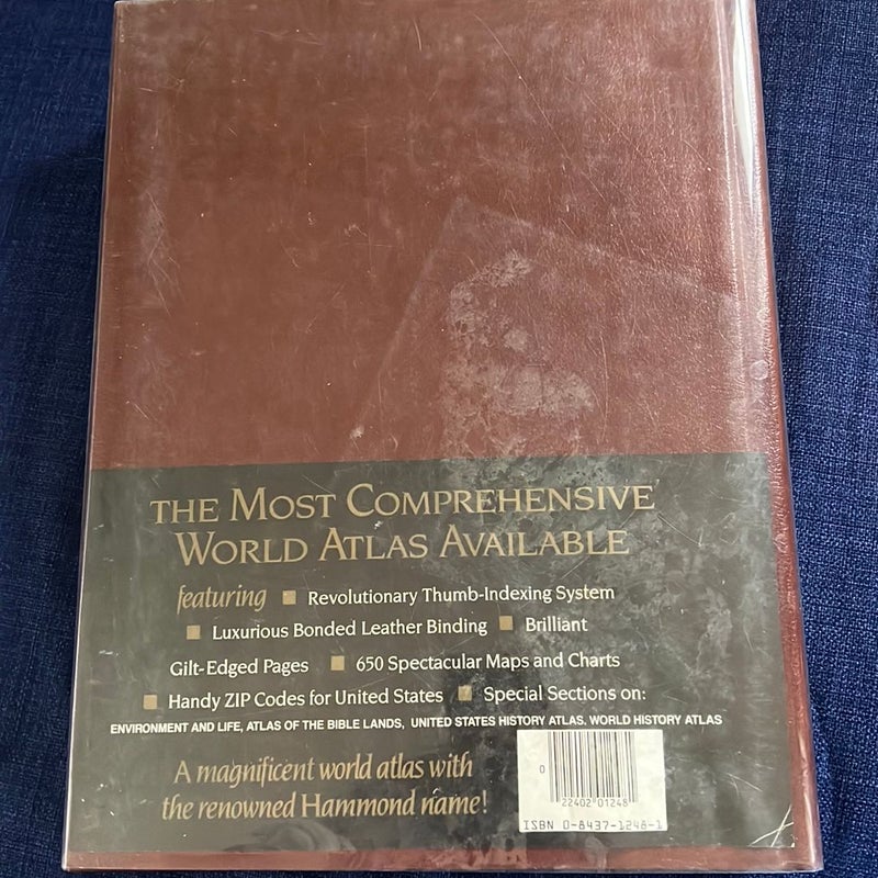 Hammond Gold Medallion World Atlas