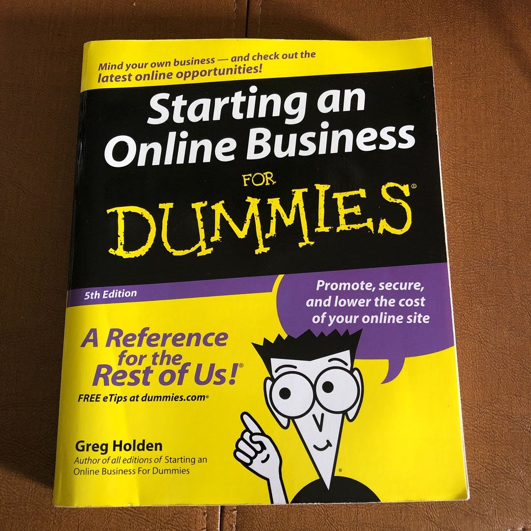 Starting an Online Business for Dummies