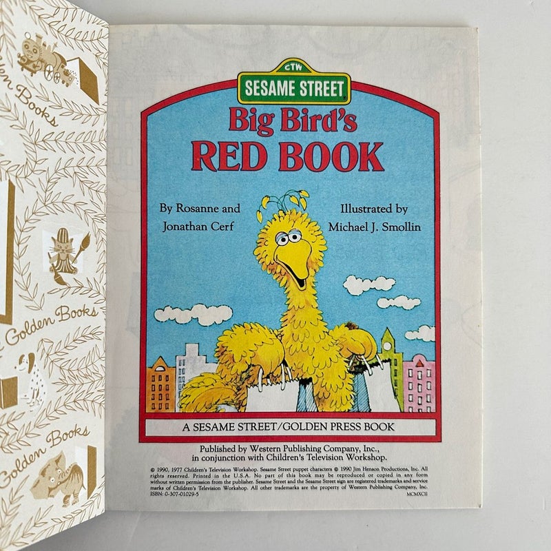 Sesame Street, Big Bird’s Red Book