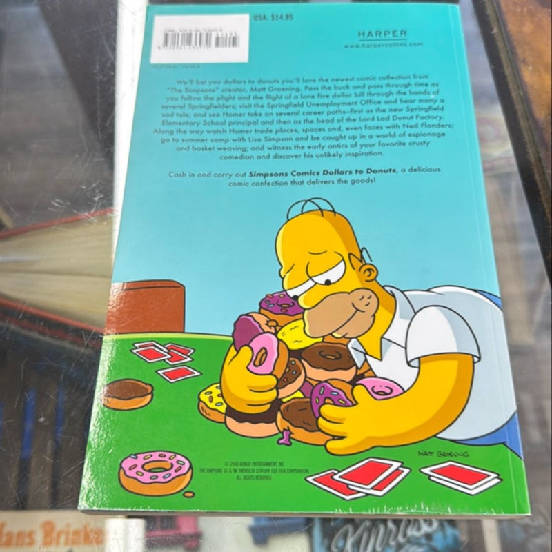 Simpsons Comics Dollars to Donuts