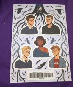 Raven Boys Sticker Sheet 