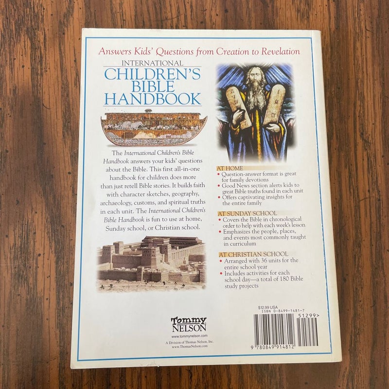 International Children's Bible Handbook