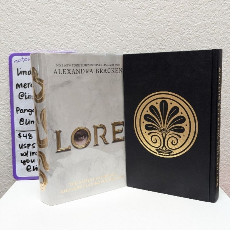 Lore SIGNED Fairyloot Special Edition 