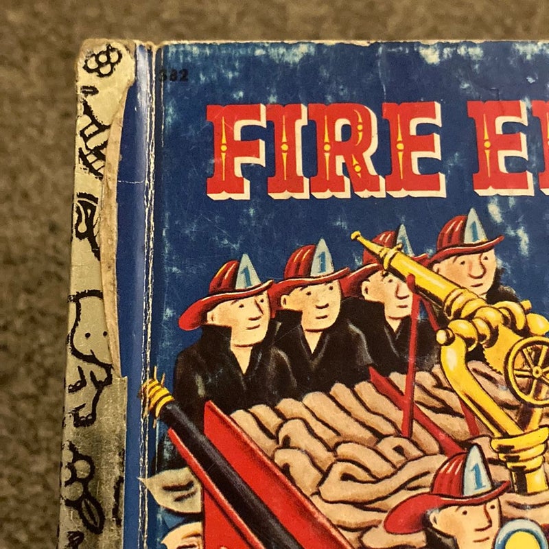 Fire Engines (Little Golden Book)