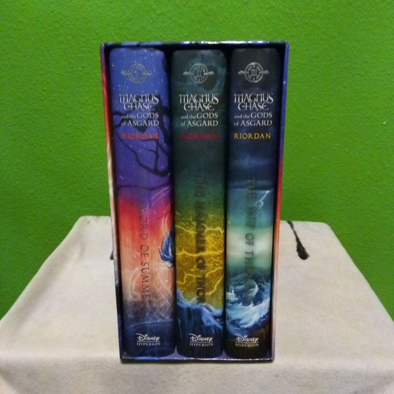 Magnus Chase and the Gods of Asgard Hardcover Boxed Set (Magnus Chase and the Gods of Asgard)