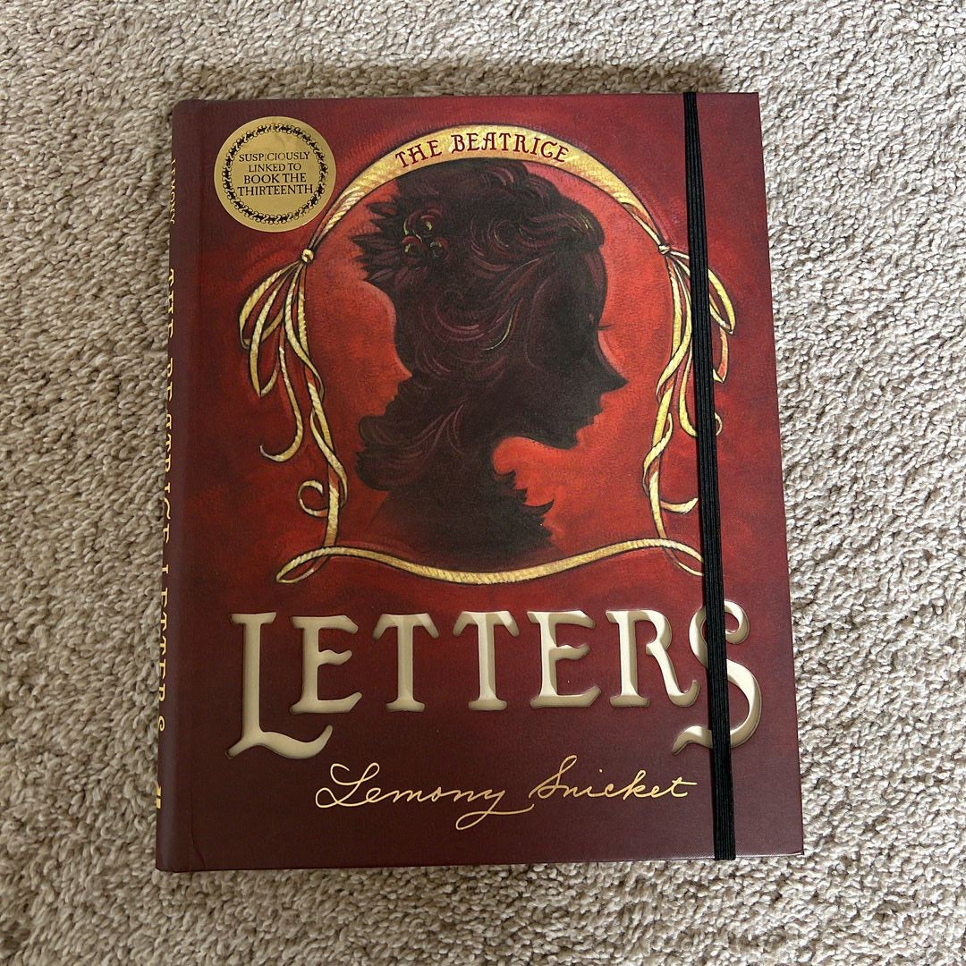 The Beatrice Letters by Lemony Snicket Hardcover Pangobooks