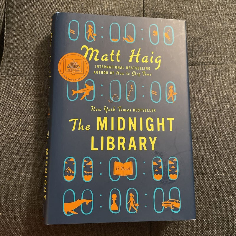 The Midnight Library by Matt Haig, Hardcover