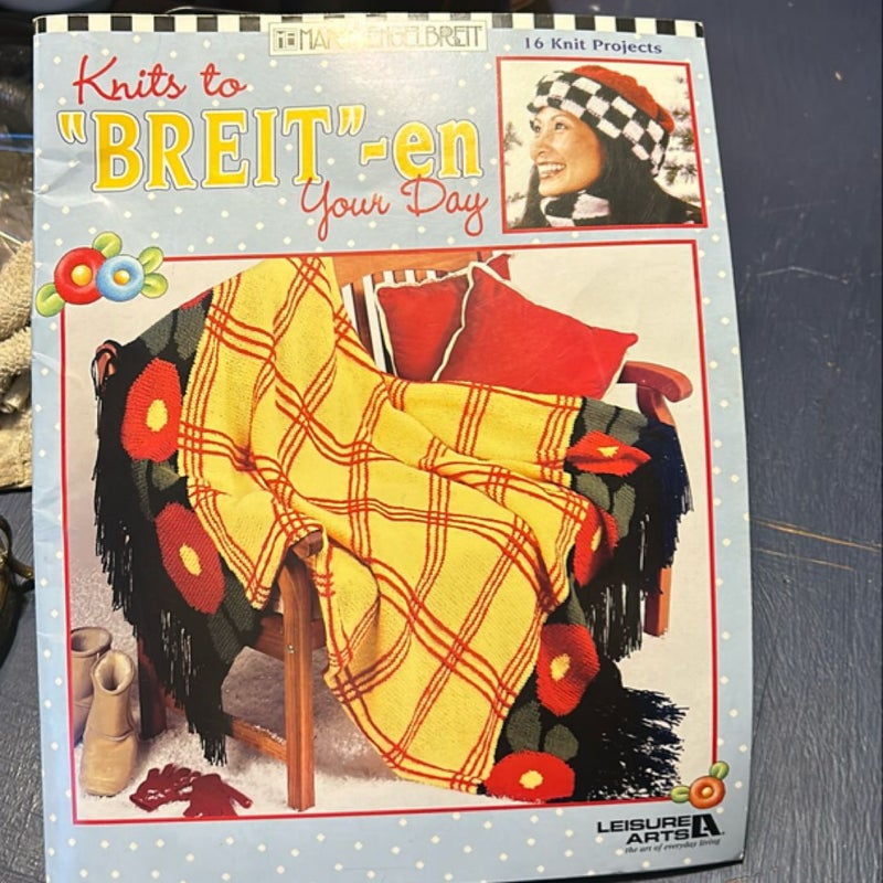 Mary Engelbreit Knits to “Brett-in” Your Day 