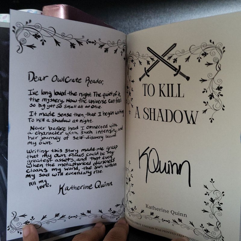 To Kill a Shadow *OwlCrate Special Edition*