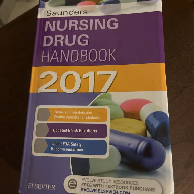 Saunders Nursing Drug Handbook 2017