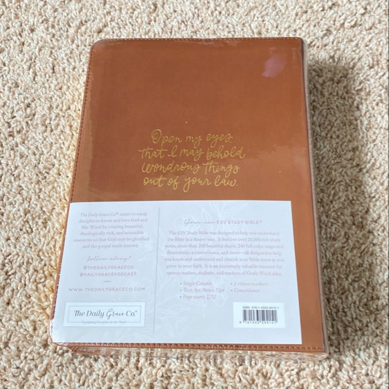 ESV Study Bible /Trutone Wonderous Things