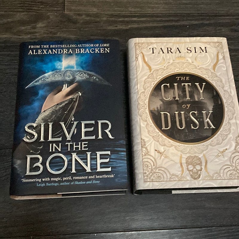 Silver in the bone and city of dusk fairyloot