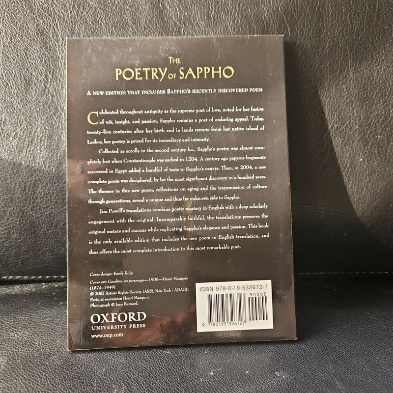 The Poetry of Sappho