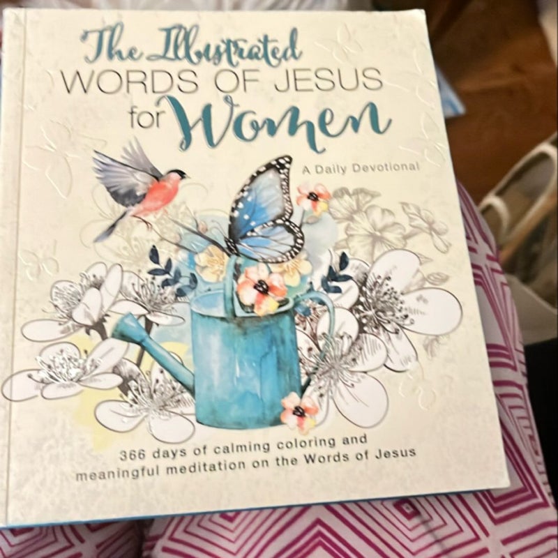 Illustrated Words Jesus for Women Devotional Book