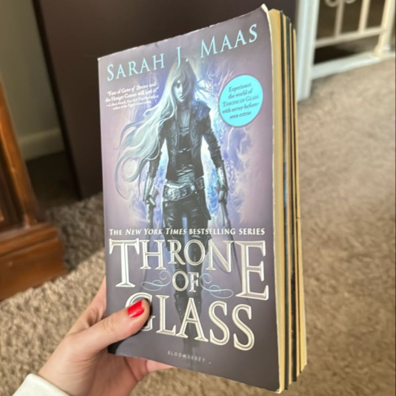 Throne of Glass 1st Edition w/ Overlays