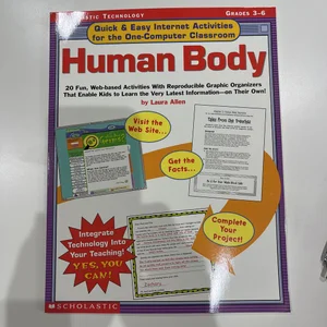 Quick and Easy Internet Activities for the One-Computer Classroom - Human Body