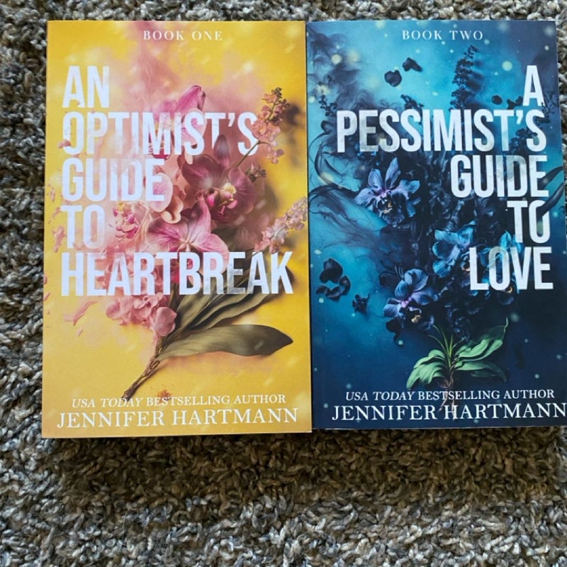 SIGNED an optimist’s guide to heartbreak & a pessimist’s to love