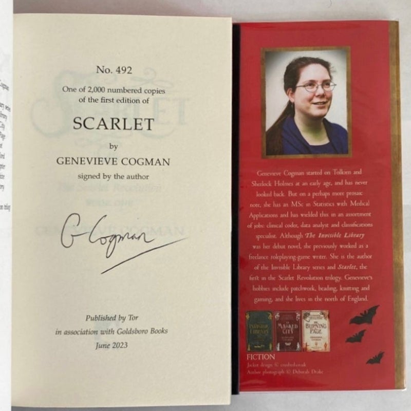SCARLET Goldsboro GSFF Edition Signed & Numbered SOLD OUT!