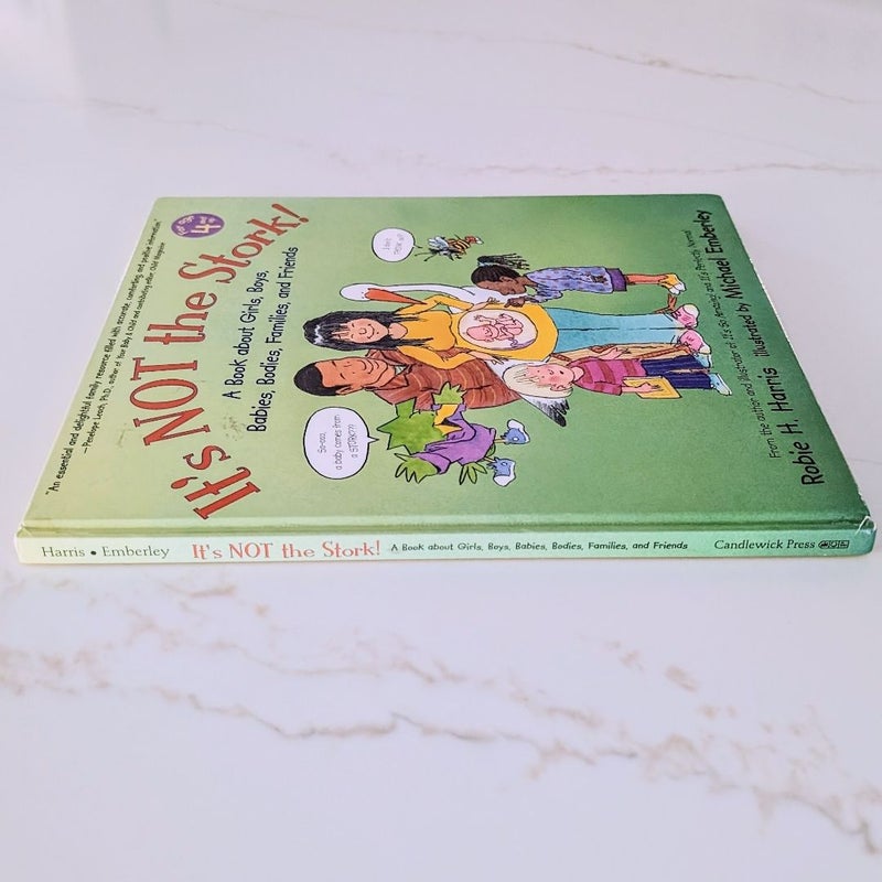 It's Not the Stork! A Book about Girls, Boys, Babies, Bodies, Families and Friends