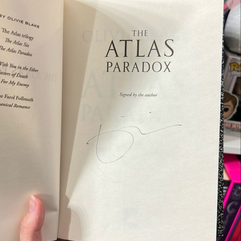 The Atlas Six, The Atlas Paradox, & The Atlas Complex (Illumicrate Editions, ALL signed)