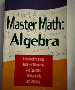 Master Math: Algebra